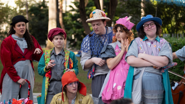 Companhia Barco (SP) integra a agenda do Circuito Sesc de Artes em Adamantina (Giovana Pasquiniaa).