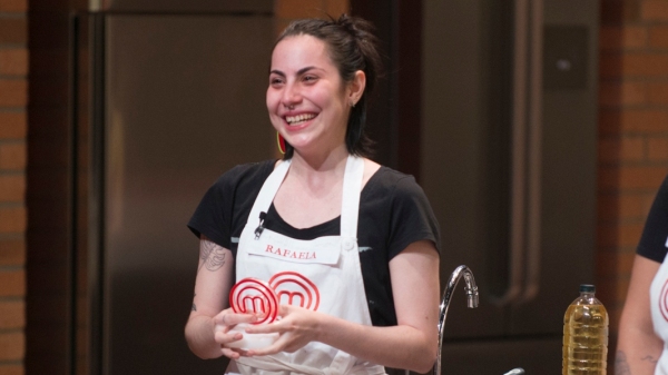 De Adamantina, Rafaela Rissoli venceu a edição desta terça-feira (15) do MasterChef Brasil, na Band (Divulgação/Band TV).
