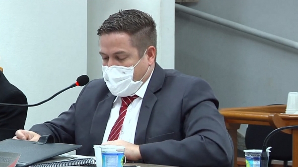 Vereador Rafael Pacheco (Reprodução).