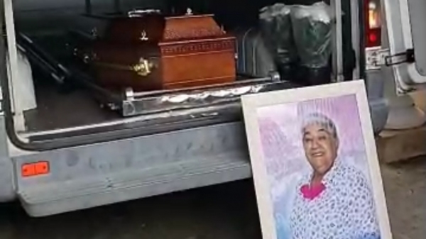 Corpo da irmã Raimunda foi sepultado na manhã deste domingo (31), no Cemitério da Saudade, em Adamantina (Reprodução/Fanpage Assembleia de Deus Adamantina).