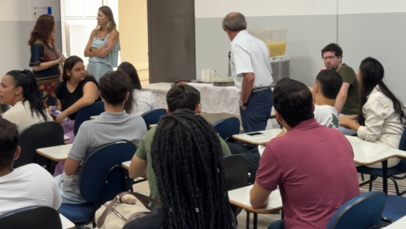 Acolhida aos novos residentes da FAI (Jesana Lima/FAI).