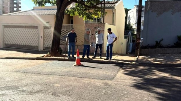 Prefeitura de Presidente Prudente normatiza procedimentos para reparos no pavimento (Secom/PP).