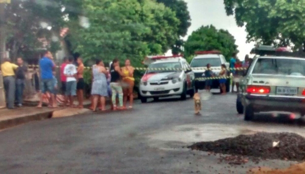 Policiais encontraram o idoso já sem vida com um corte na garganta (Foto: Reprodução/Site Tupã NotÃcias).