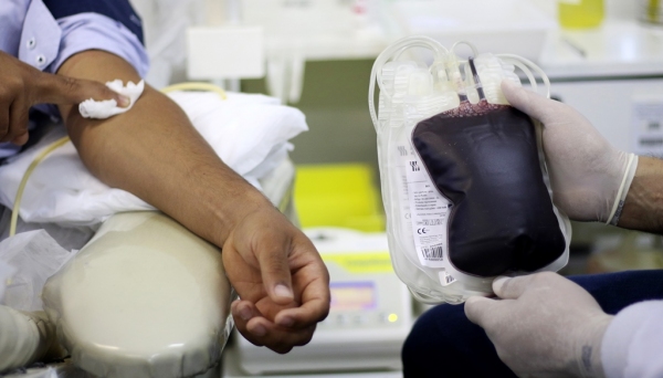 De acordo com o Ministério da Saúde, no ano passado cerca de 1 milhão de pessoas doaram sangue pela primeira vez (Foto: Rodrigo Nunes / MS).