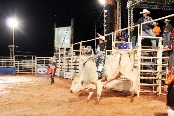 Rodeo Bull Show em Mariápolis (Foto: Cedida).