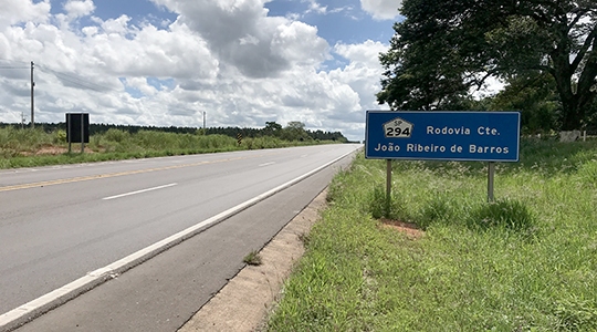 Trecho da SP-294, que atravessa a Nova Alta Paulista, será duplicado (Foto: Siga Mais).