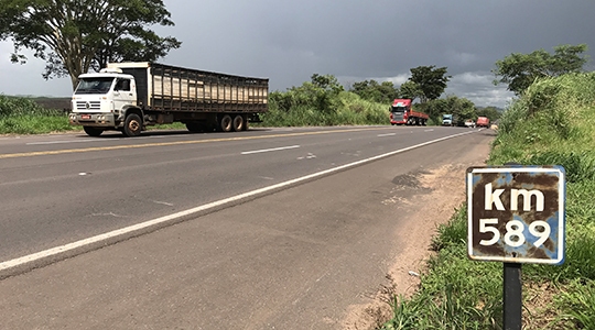 Obras de melhorias irão ocorrer entre os quilômetros 589 e 598 da SP-294, em Adamantina (Foto: Siga Mais).