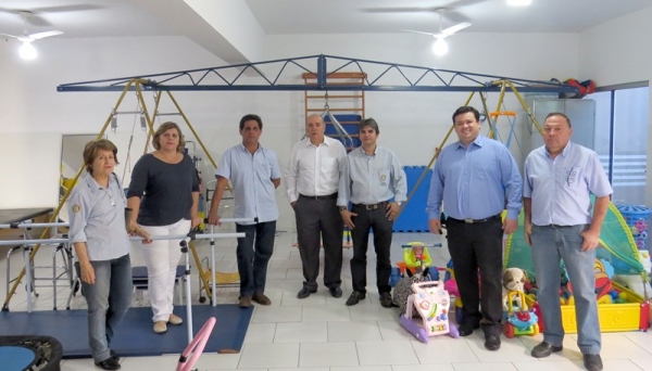 Apae será beneficiada com o aparelho mais moderno do mundo na área de fisioterapia (Foto: Assessoria de Imprensa).