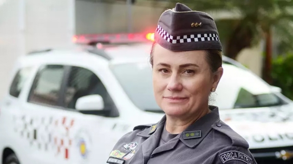 Tenente-coronel Silvia Andréia Mantoani (Claudinho Coradini/Jornal de Piracicaba).