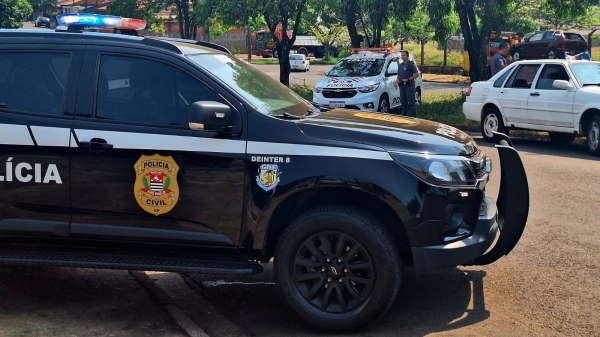 Polícias Civil e Militar atuaram em apoio à operação integrada do Detran-SP (Cedida/Deinter8).