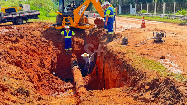 Obras no local (Siga Mais).