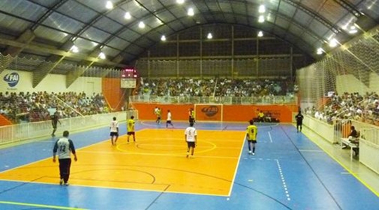 Ginásio de Esportes Paulo Camargo vai receber as provas de futsal pela Copa Sesc em Adamantina (Divulgação).