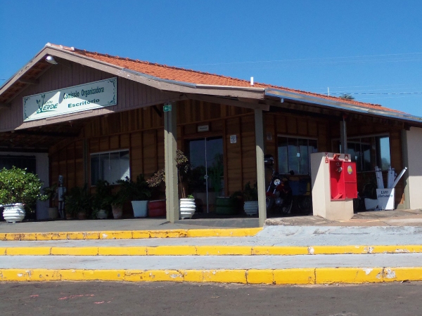 Sala de Imprensa na ExpoVerde, para recepção à imprensa regional, nas atividades de cobertura do evento (Foro: Assessoria de Imprensa)