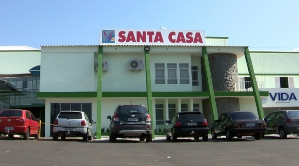 Santa Casa de Osvaldo Cruz (Reprodução/TV Fronteira).