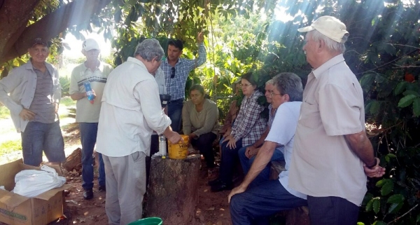 Ações do curso realizadas no campo do município (Foto: Jornal O Povo).