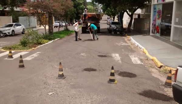 Estiagem permite início dos trabalhos de recuperação das ruas (Foto: Assessoria de Imprensa).
