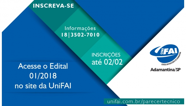 UniFAI abre inscrições para cadastro de pareceristas