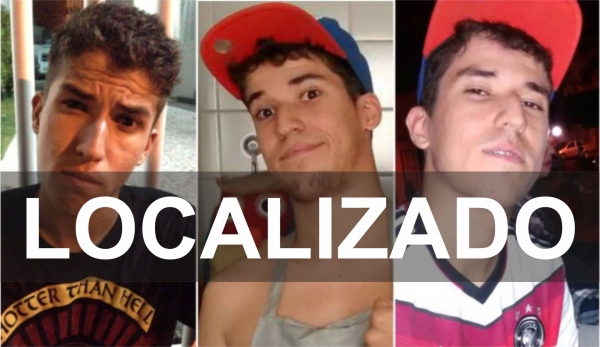 Filho fez contato com a mãe e passa bem (Reprodução).