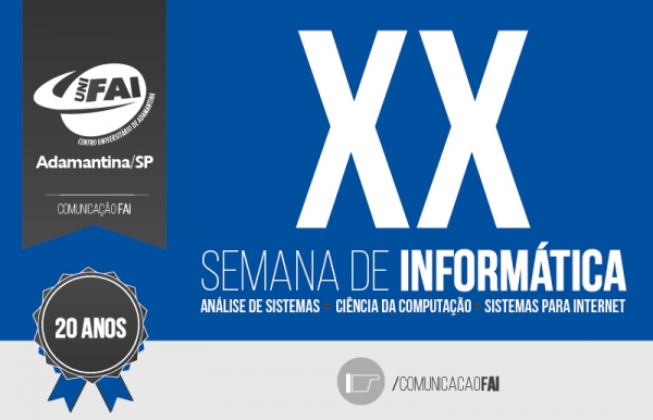 XX Semana de Informática da UniFAI promove palestras e minicursos