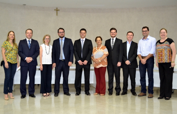 A UniFAI abriu nesta segunda-feira, 8, a Semana Jurídica 2016, organizada pelo curso de Direito da Instituição em parceria com a secção local da OAB. O evento se estende até sexta-feira, 12, com palestras e debates sobre diversos temas. (Foto: Jhonas Zago Pires)