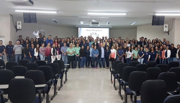Palestras foram voltadas aos temas de saúde e bem-estar no local de trabalho, dirigidas a funcionários e colaboradores do Centro Universitário Adamantina (Foto: Unifai).