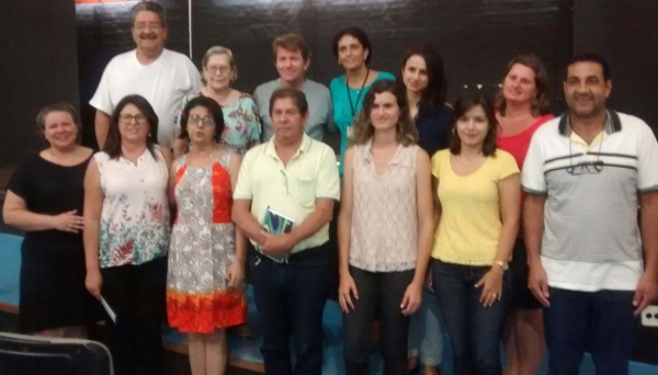 Representantes de Adamantina e cidades da região, na capacitação do Sistema Estadual de Museus, realizado em Presidente Prudente (Foto: Divulgação).