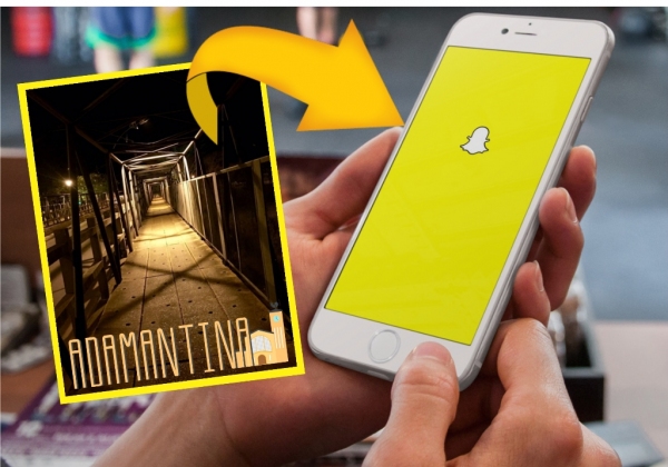 Filtro de localização já está disponÃvel no Snapchat e já pode ser aplicado em imagens enviadas pelo aplicativo (Ilustração).