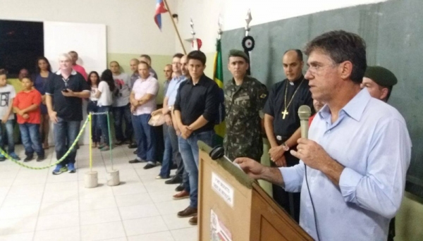 Solenidade marca início da instrução no Tiro de Guerra de Adamantina (Foto: Assessoria de Imprensa).