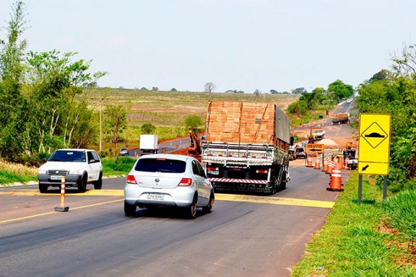 A velocidade do trecho é de 40 km/h (Foto: Alex Barreto/Jornal Regional/Portal Regioanal)