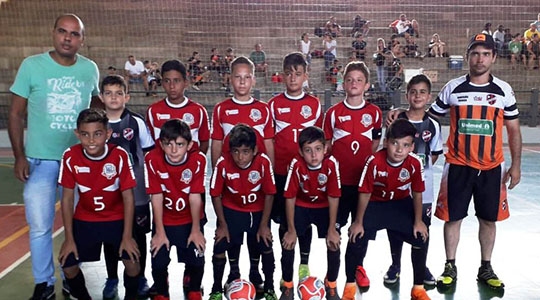 Categoria sub-12 goleou na estréia por 4 a 1  (Da Assessoria).