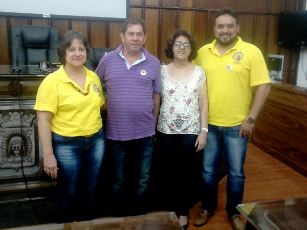 Marcos Rodolfo e Jurema Citeli (ao centro), na capacitação da Sutaco, realizada em Tupã (Foto: Cedida).