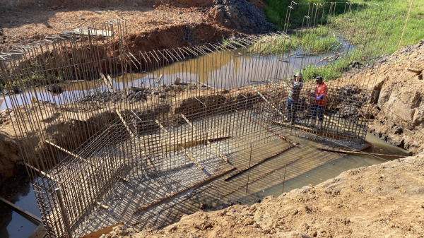 Obras no local (Divulga??o/PM Mari?polis).