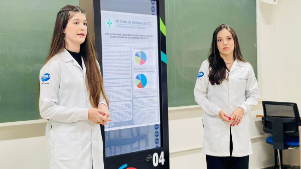 Defesas de TCC na FAI (Imagem: Jessica Nakadaira).