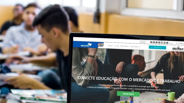 Inscrições para os cursos gratuitos de qualificação profissional devem ser feitas pela internet (Foto: Gastão Guedes).