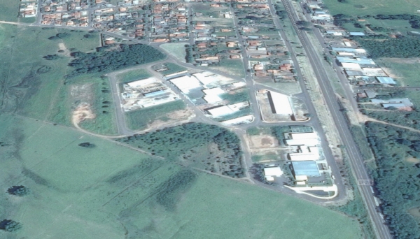 Maioria das áreas objeto de reversão está no Distrito Comercial, industrial e de Serviços Valentim Gatti, no Parque Itamarati (Foto: Google)