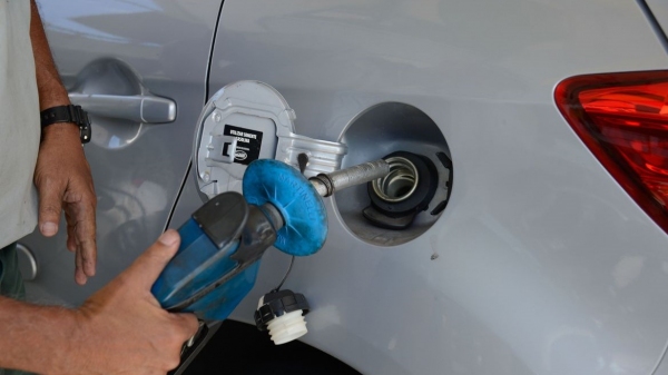 Primeiro reajuste de preço da gasolina, em 2023 (Foto: Tomaz Silva/Agência Brasil).