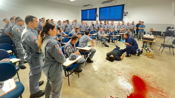 Treinamento realizado em Adamantina (Cedida/PMA).