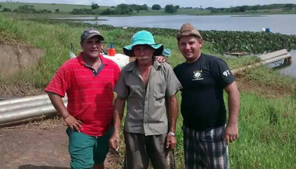 Wilson Beltrão da Silva Júnior e pai e filho João Lino e Reginaldo Lino morreram após barco afundar em represa, em Adamantina (Foto: Facebook).