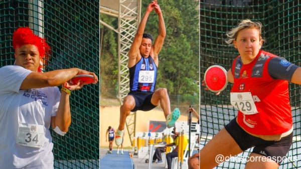 Izabela Rodrigues, Lucas Marcelino e Júlia Barbosa são destaques no Troféu São Paulo de Atletismo (Imagens: @chriscorreasports/FPA).