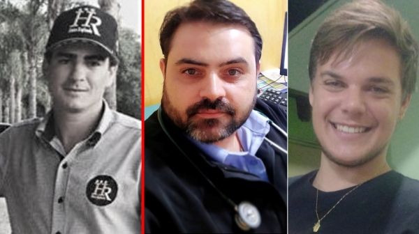 Xuxinha teve seu corpo encontrado em um rio, em Sorriso; Richard Bortolo e Matheus Augusto Drago Schnoor se entregaram à Polícia (Reprodução).