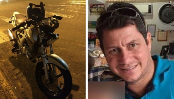 Fábio Eugênio Correia Neto morreu após acidente entre sua moto e carro, no centro de Tupã (Foto: Reprodução/Tupã Notícias).