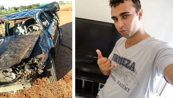O tupiense Márcio Henrique de Oliveira, 32 anos, veio a óbito ao se envolver num acidente de trânsito (Foto: Reprodução/Jornal Regional/Portal Regional).