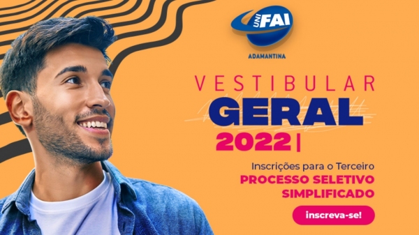 Seleção se dará por análise de histórico escolar ou notas do ENEM, sem provas presenciais (DLS Comunicação / Agência UniFAI).