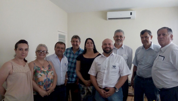 Representantes da UniFAI, Prefeitura e Santa Casa, buscam novos caminhos para o Hospital (Foto: UniFAI).