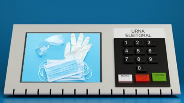 TSE divulgou orientações para eleitores, sobre como agir nos locais de votação (Reprodução/Justiça Eleitoral).