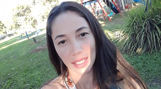 Vanessa Nery Maciel estava desaparecida desde domingo, sendo morta pelo ex, que não aceitava o fim do relacionamento (Reprodução).