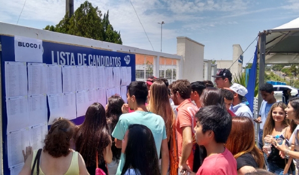 Primeira edição do Vestibular UniFAI 2017 atrai mais de 1,5 mil candidatos neste domingo (Foto: UniFAI).