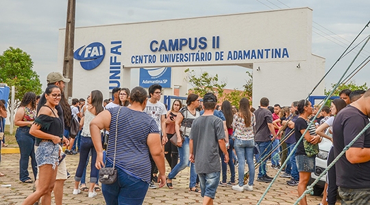Vestibular Geral da UniFAI registra quase 600 candidatos neste domingo, 20 (Foto: Celso Sato).