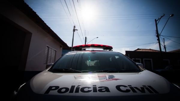 Homem foi preso pela PolÃcia Civil de Adamantina (Foto: Bruno Santos/A2 Fotografia).