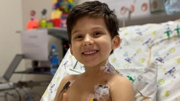 O menino Vitor Silva reagiu bem à cirurgia e encontra-se estável (Portal do Gov SP).
